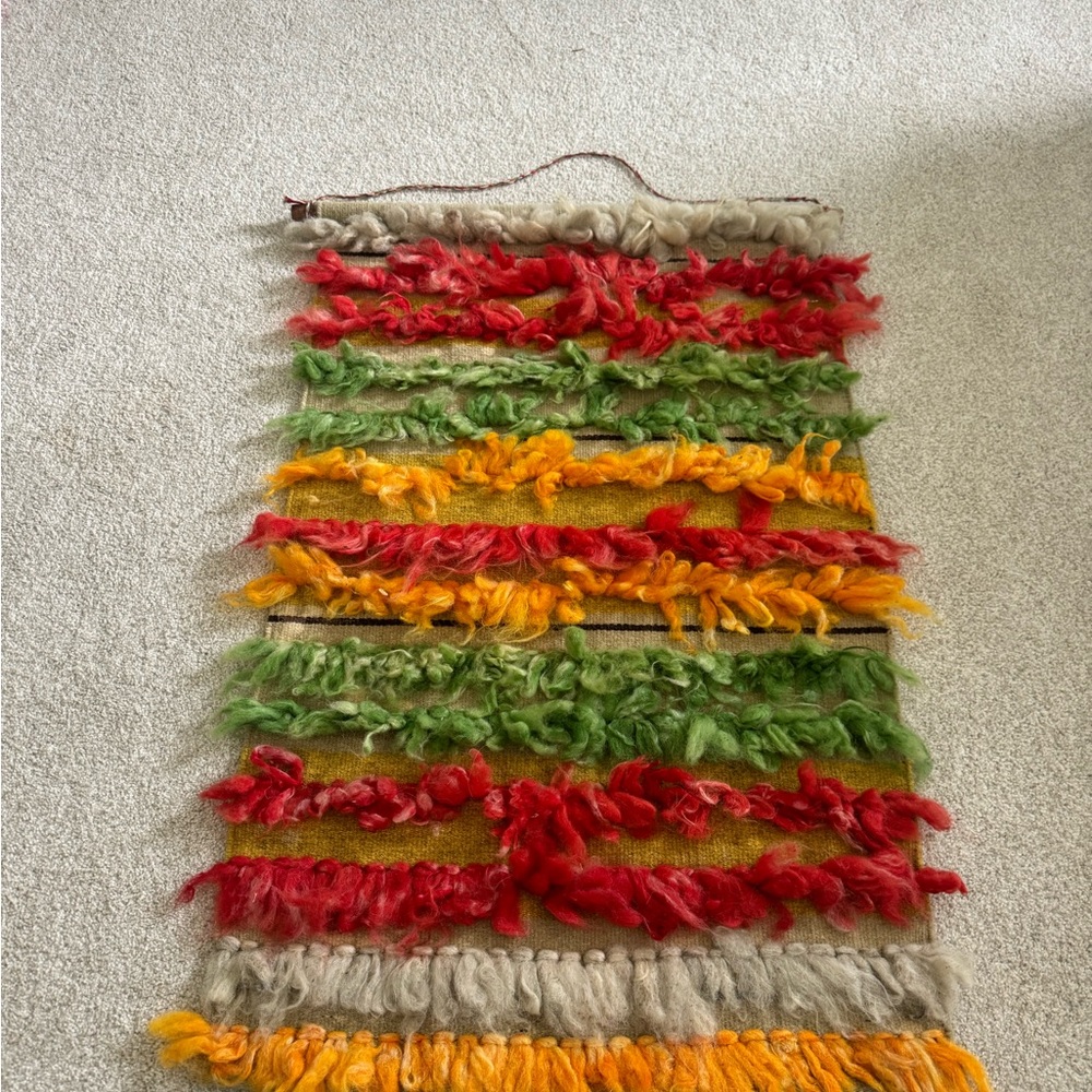 Urban Outfitters Multicolor Textured Wall Hanging